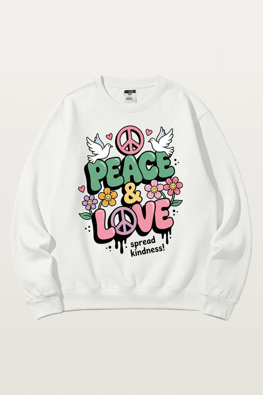 Peace & Love Sweatshirts