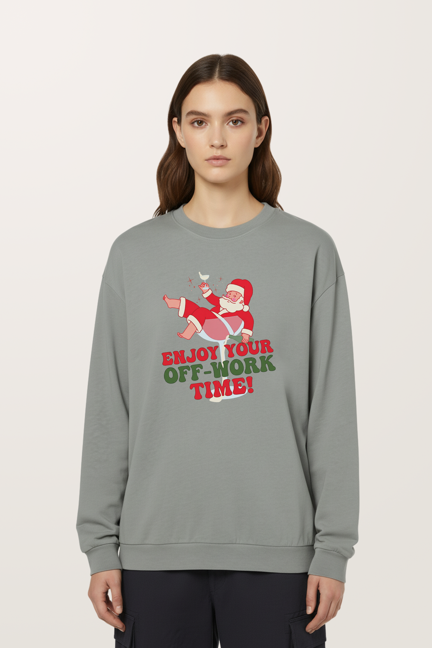 Santa’s Off-Time Sweatshirts