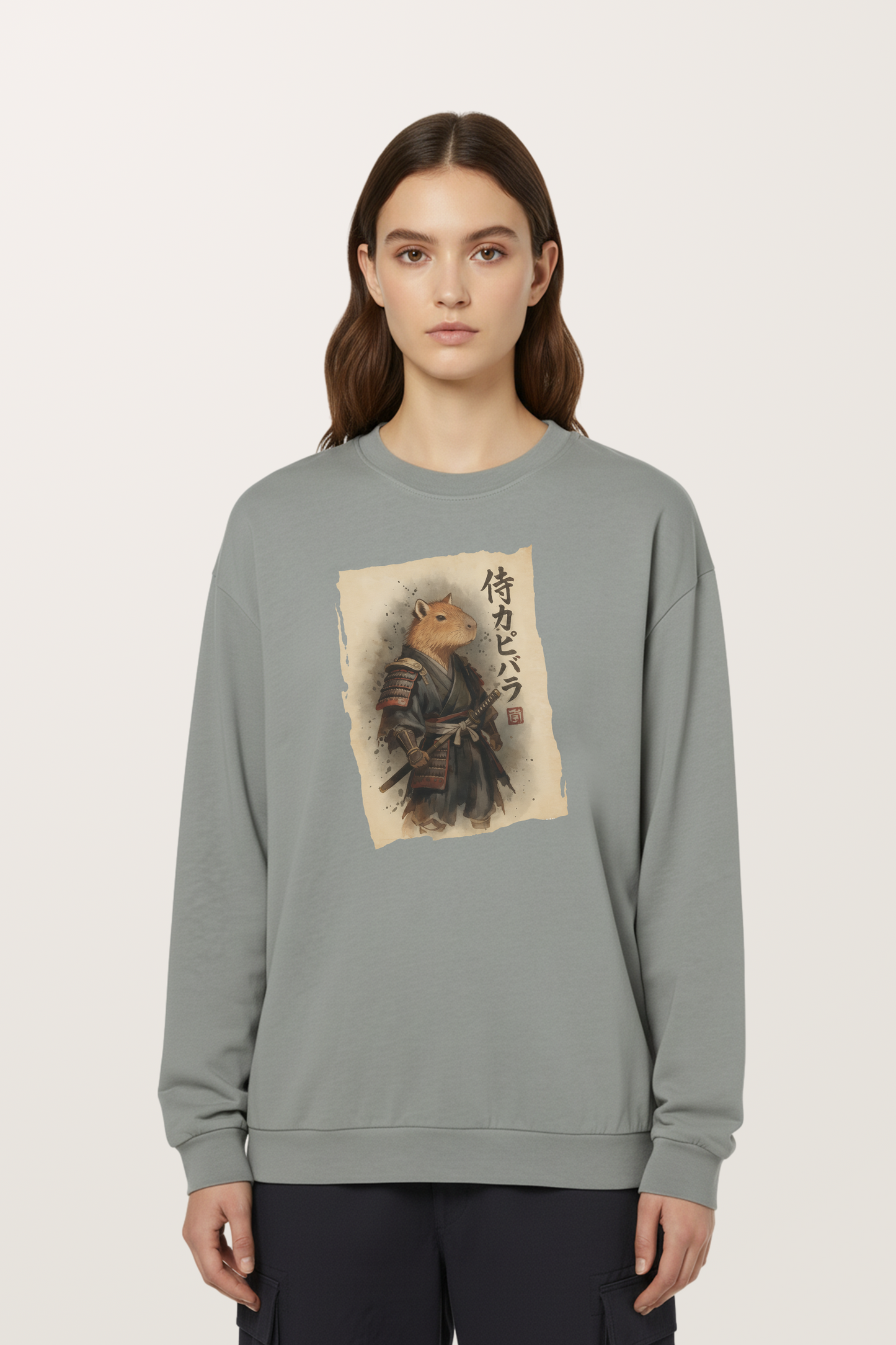 Samurai Capybara Sweatshirts