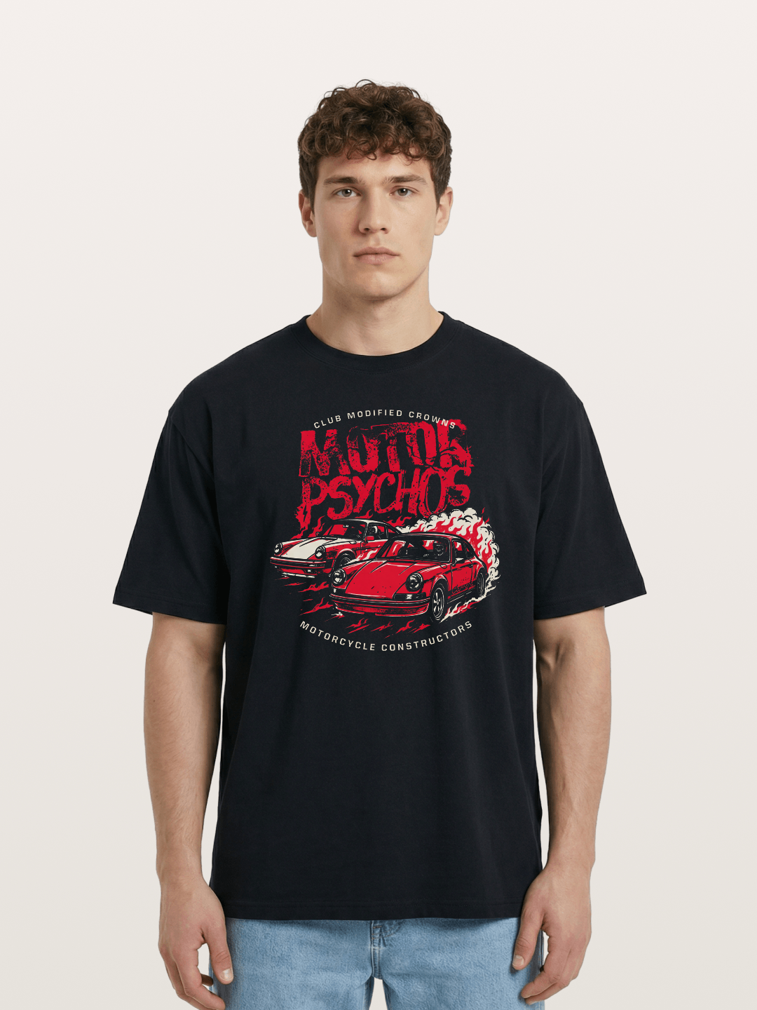 Rush Skull Cotton T-shirt