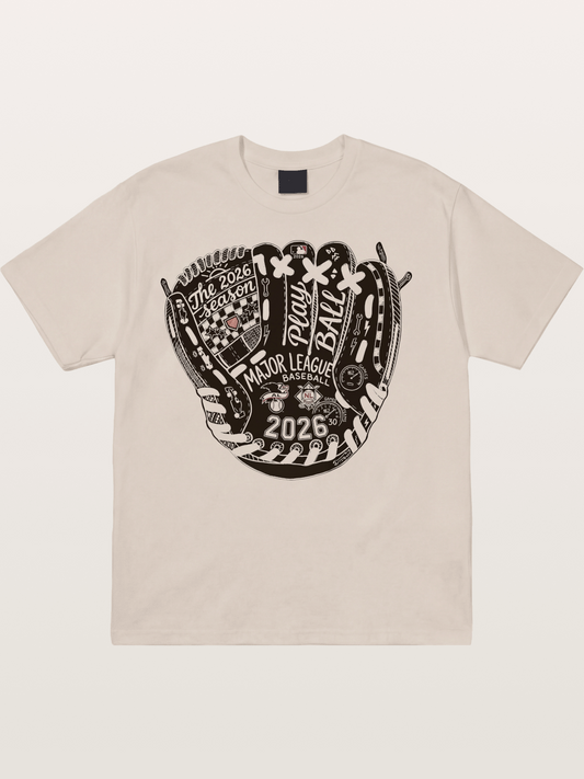 Play Ball Glove Cotton T-shirt