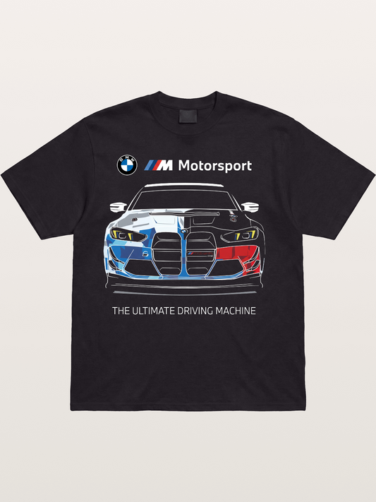 BMW M Motorsport Race Car Livery Cotton T-shirt