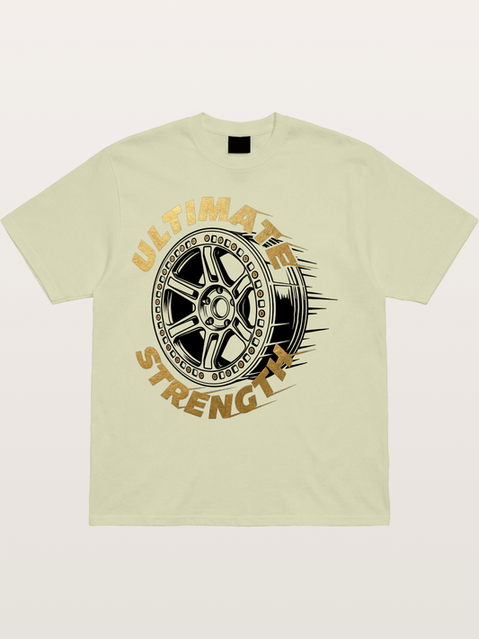 Wheel Strength Cotton T-shirt