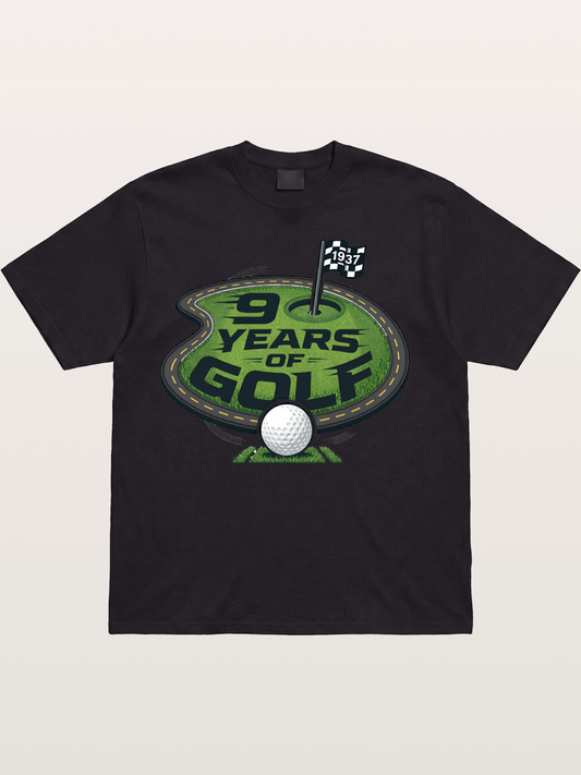 90 Years Golf Cotton T-shirt