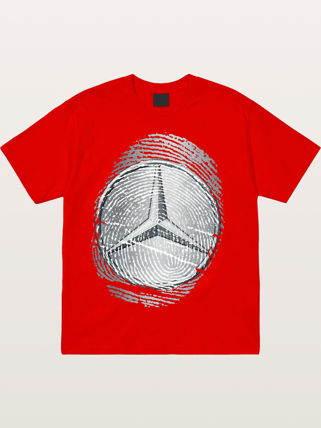 Mercedes Fingerprint Logo Cotton T-shirt