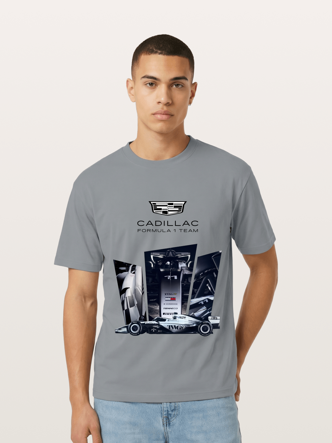 Cadillac F1 Team Racing Art Gildan T-shirt