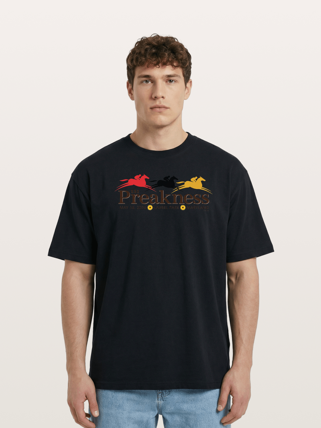 2026 Preakness Stakes Event Graphic Cotton T-shirt