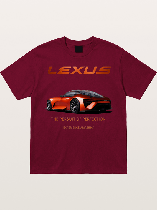 Lexus Concept Car Orange Poster Gildan T-shirt