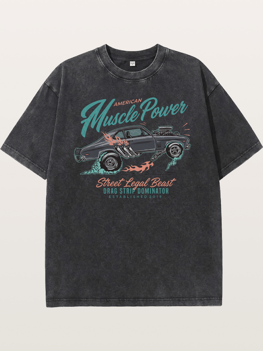 Burnout Power Washed T-shirt