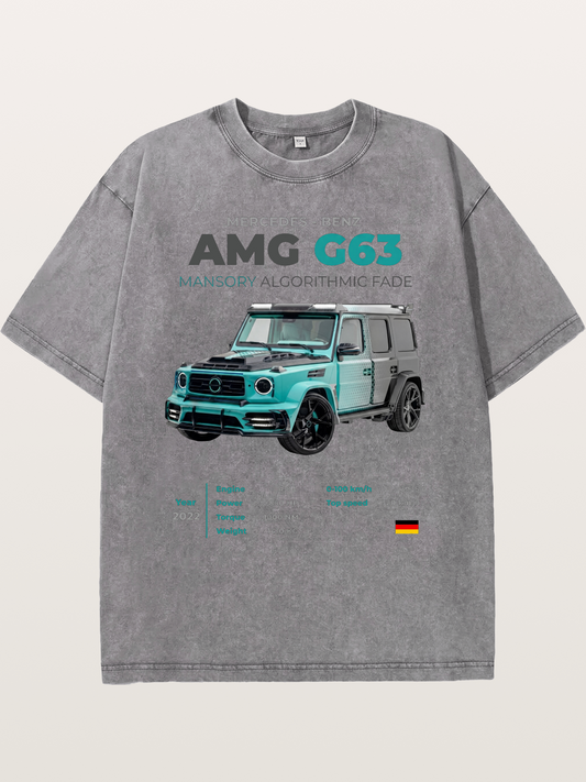 Mansory AMG G63 Fade Art Washed T-shirt