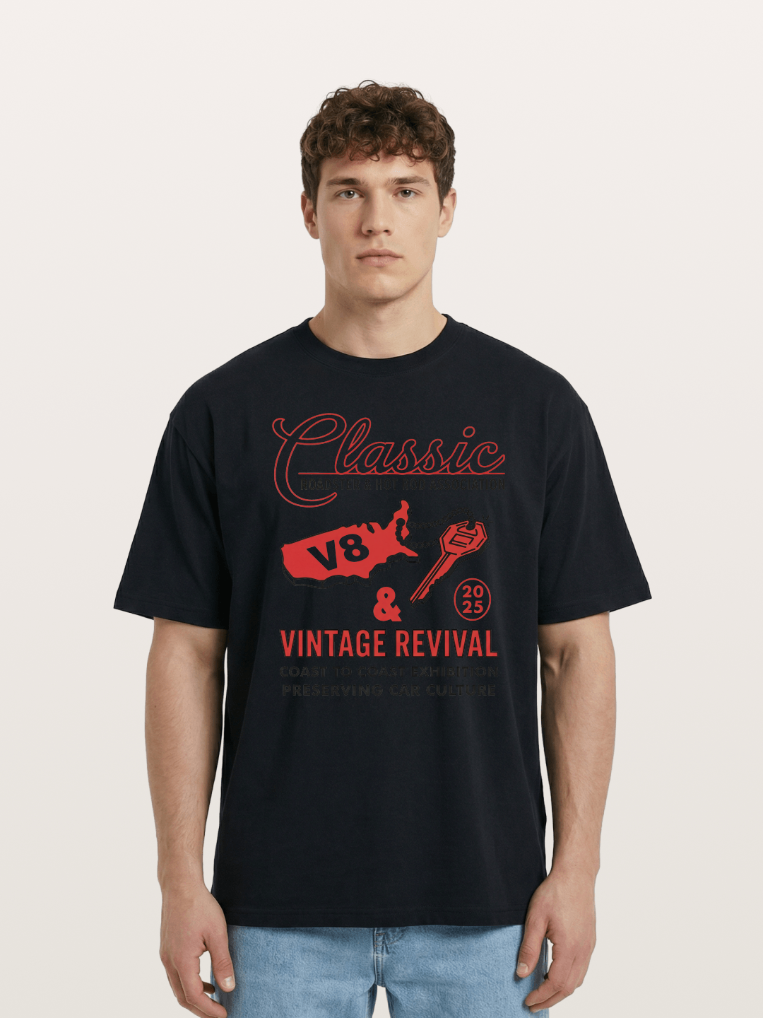 V8 Revival Cotton T-shirt
