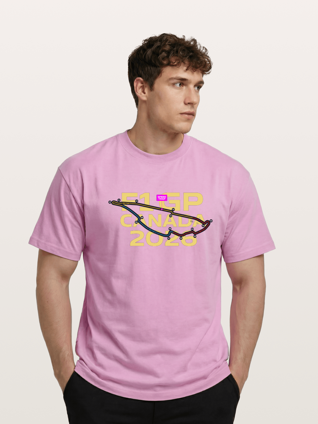 F1 Canada 2026 Track Map Gildan T-shirt