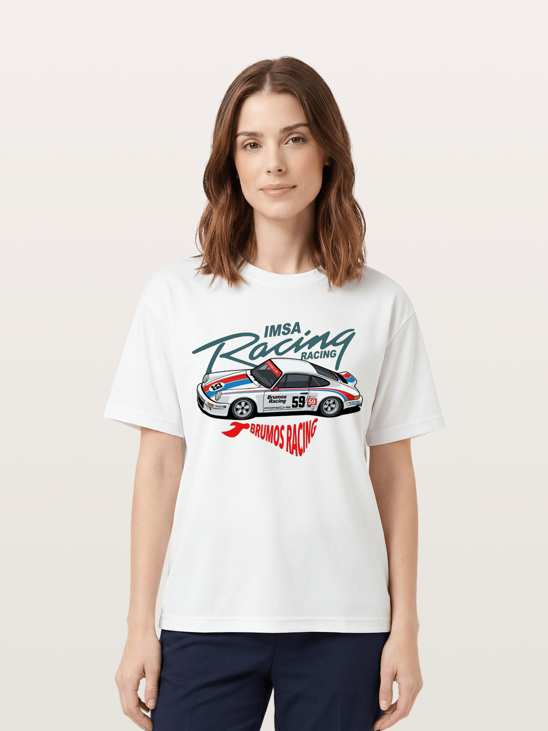 IMSA Track Map Cotton T-shirt