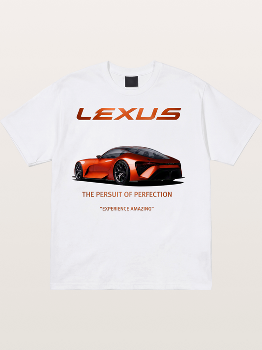 Lexus Concept Car Orange Poster Cotton T-shirt