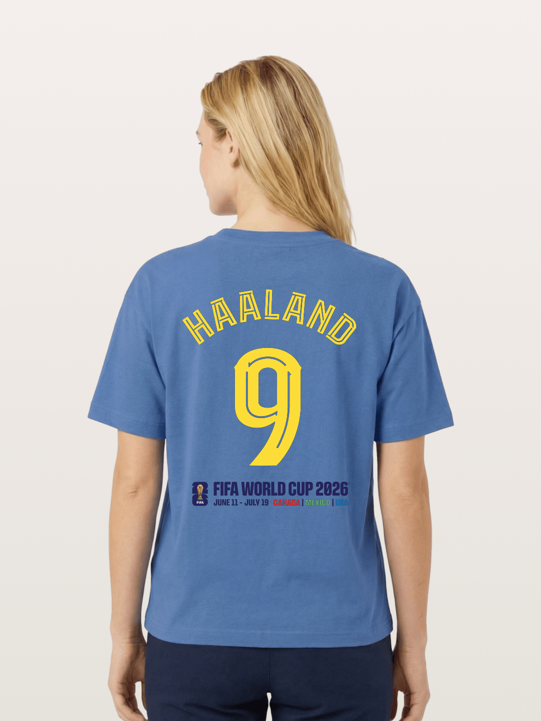 Haaland 9 World Cup 2026 Gildan T-shirt