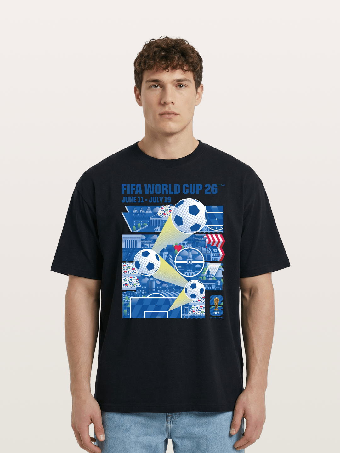 2026 WC Schedule & Landmarks Cotton T-shirt