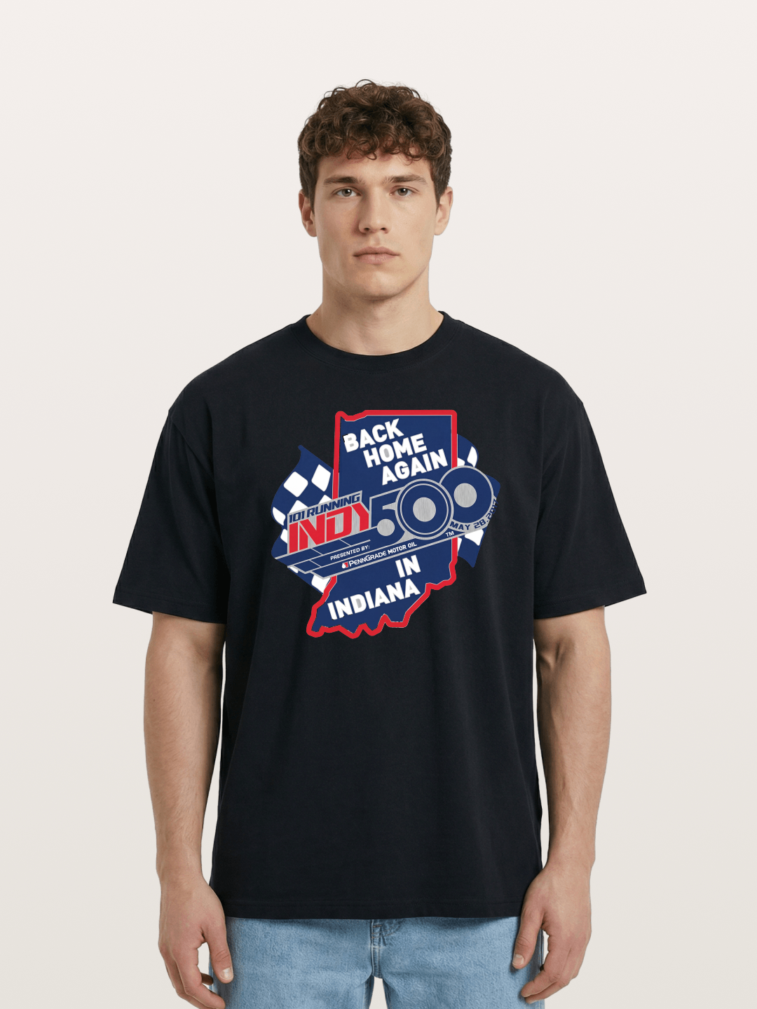 Indy Back Home Cotton T-shirt