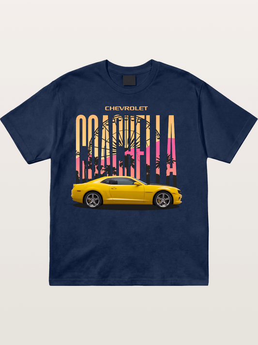 Coachella Camaro Ride Cotton T-shirt