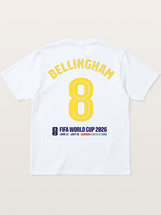 Bellingham 8 World Cup 2026 Gildan T-shirt
