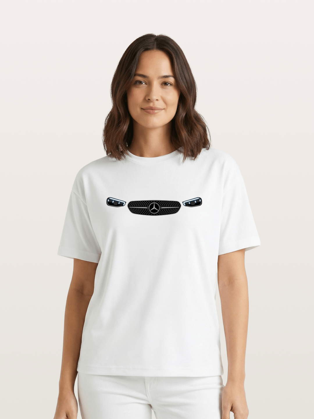 Mercedes-Benz Grille and LED Headlights Gildan T-shirt