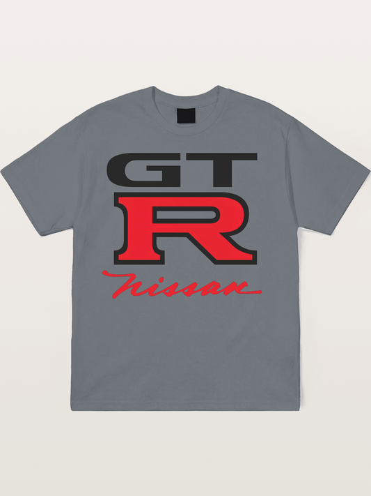 Nissan GT-R Bold Logo Cotton T-shirt