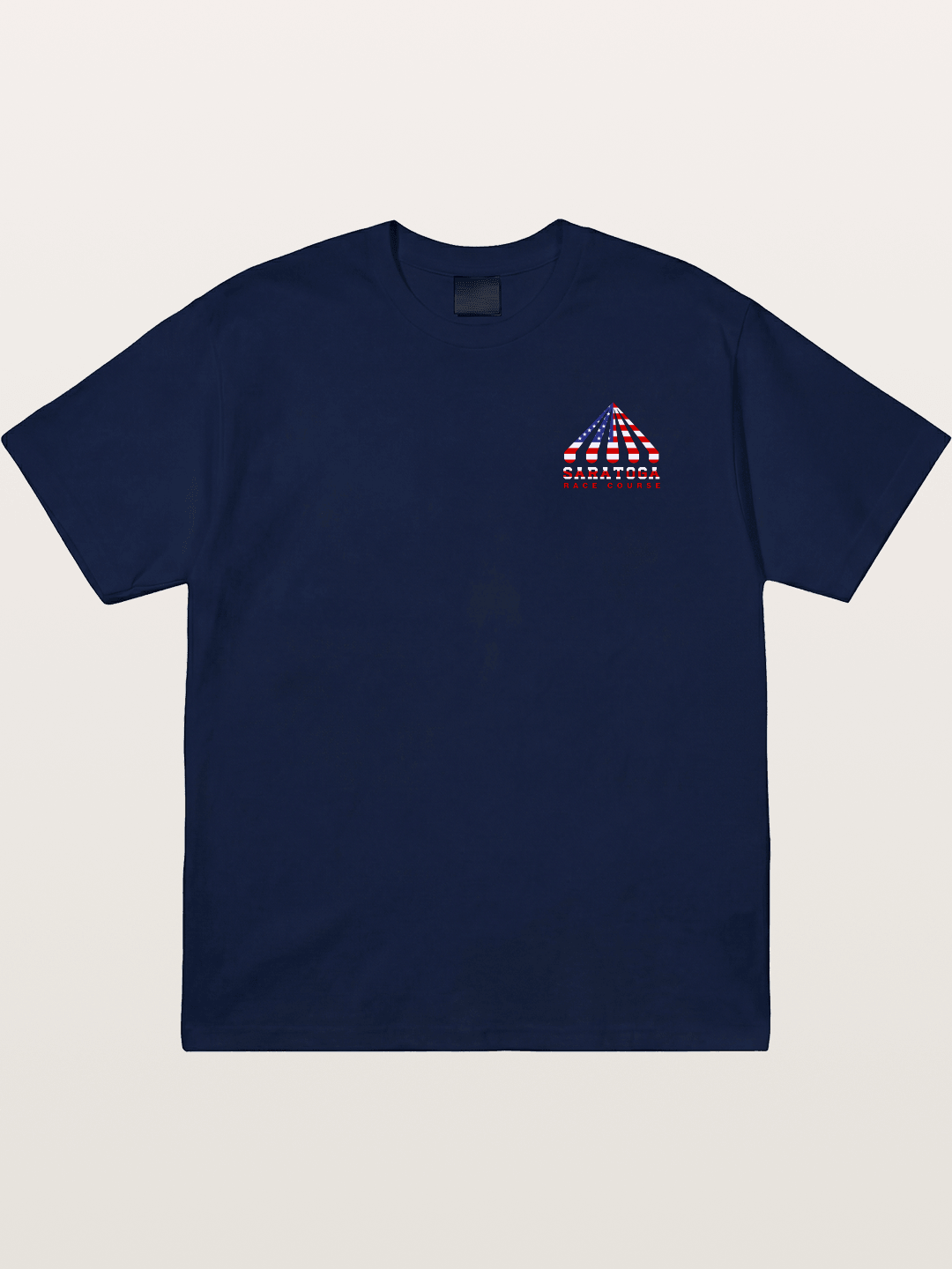 Saratoga Star Spangled Tent Top Gildan T-shirt
