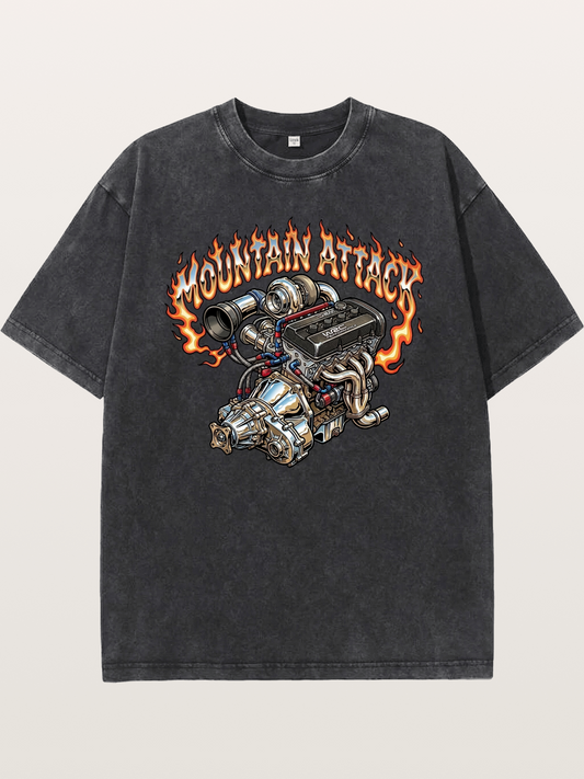 Repeat Attack Washed T-shirt