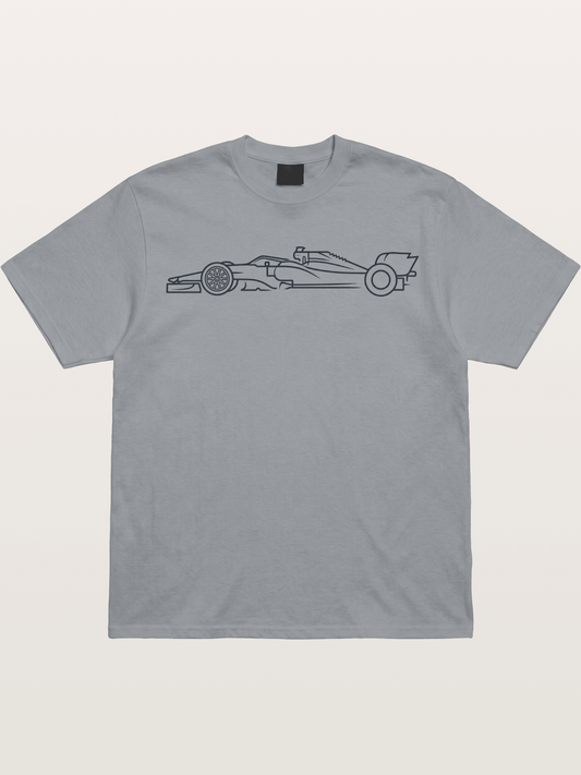 Race Outline Gildan T-shirt