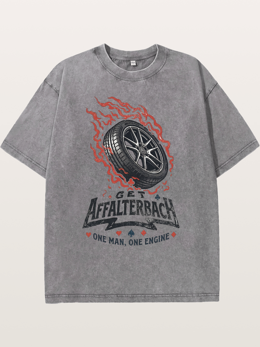 Fire Wheel Washed T-shirt
