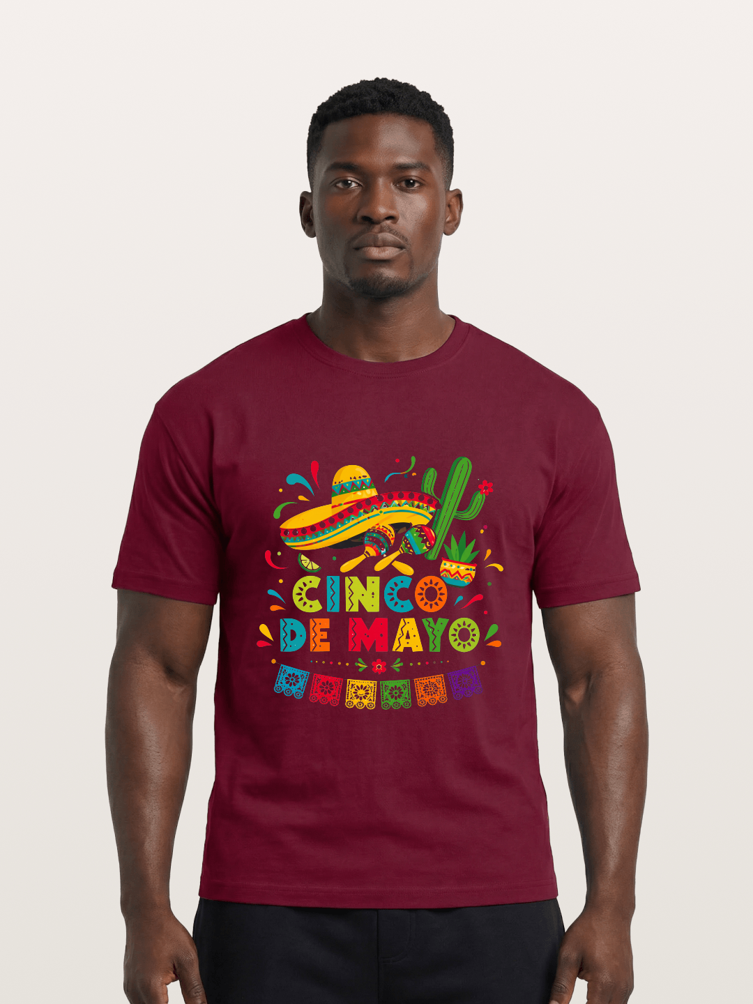 Cinco De Mayo Fiesta Art Gildan T-shirt