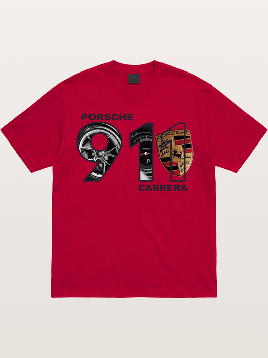 Porsche 911 Carrera Composite Logo Gildan T-shirt