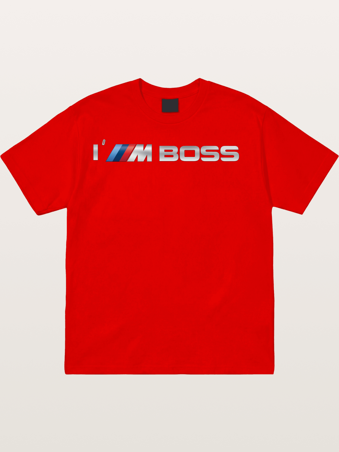BMW M Boss Badge Graphic Cotton T-shirt