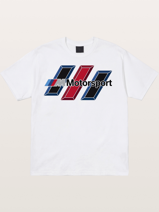 BMW M Motorsport Badge Art Cotton T-shirt