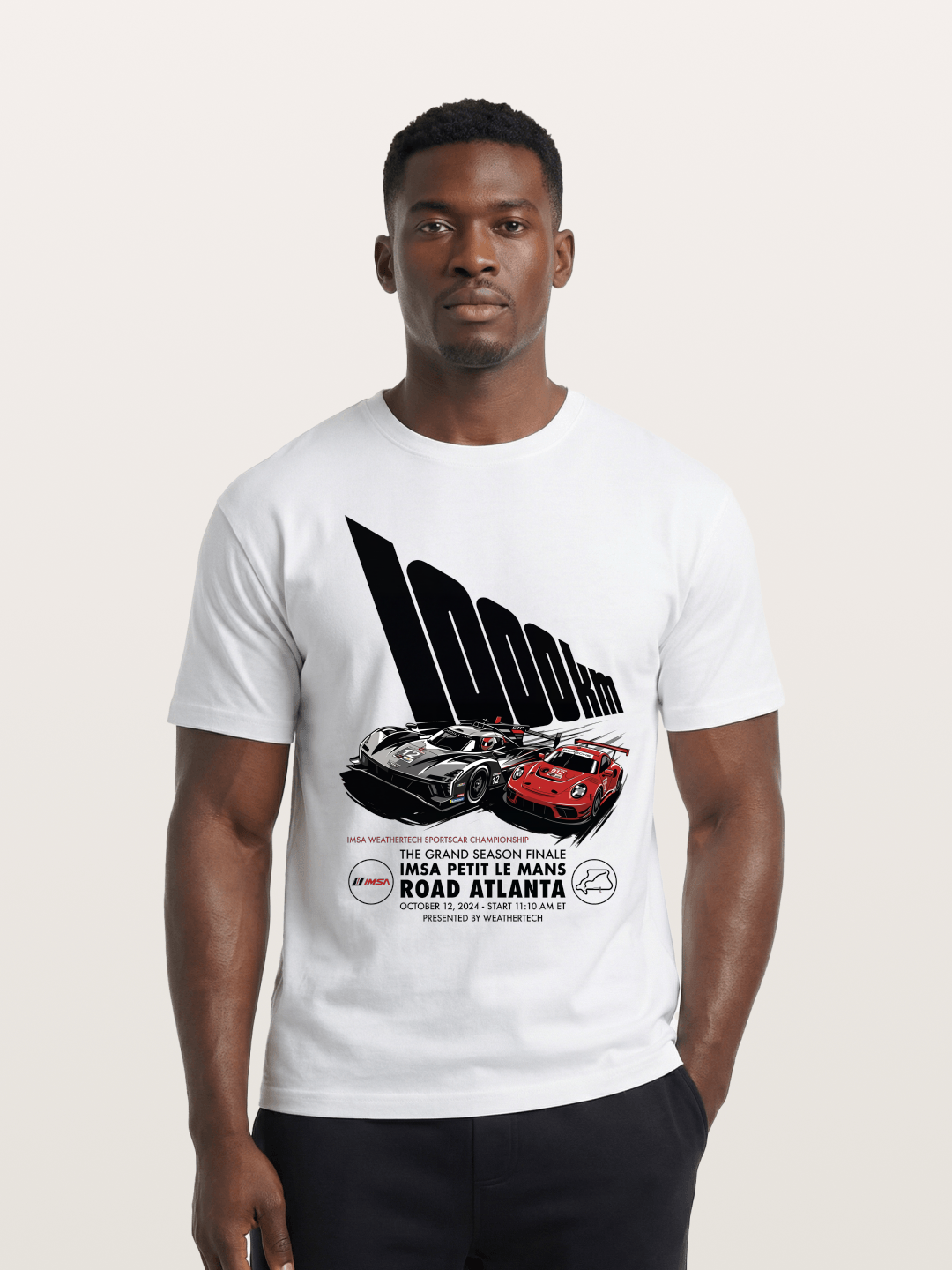 Road Atlanta Cotton T-shirt