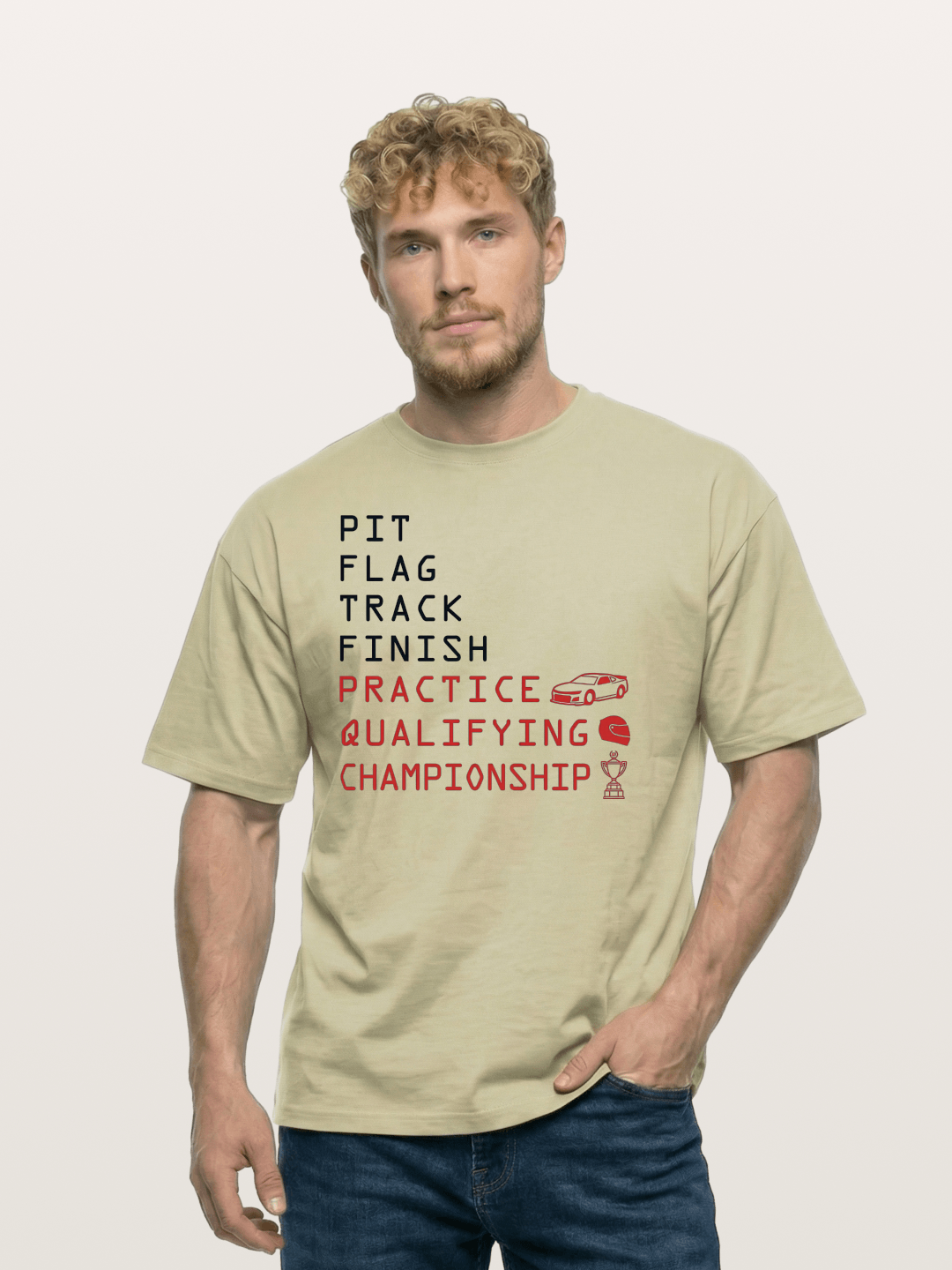 Track Jargon Cotton T-shirt