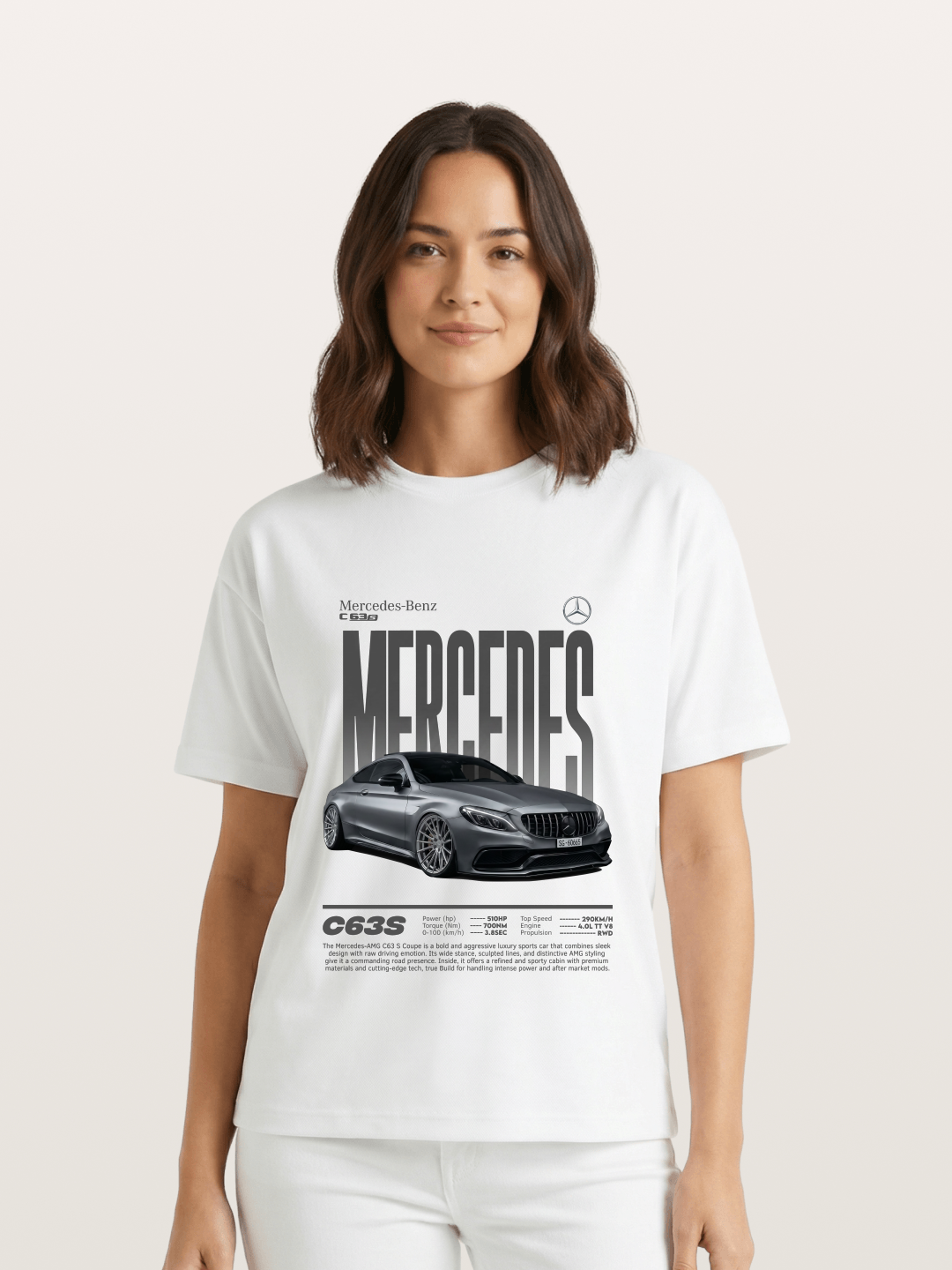 Mercedes-Benz C63S Magazine Style Gildan T-shirt