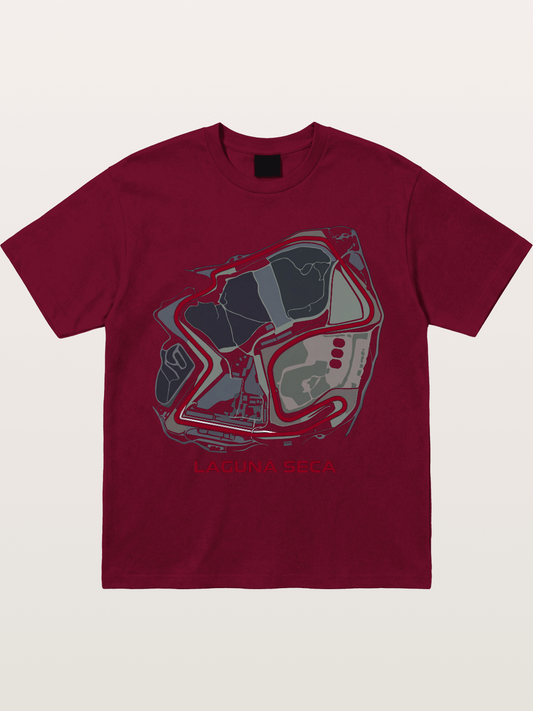 Laguna Seca Corkscrew Track Gildan T-shirt