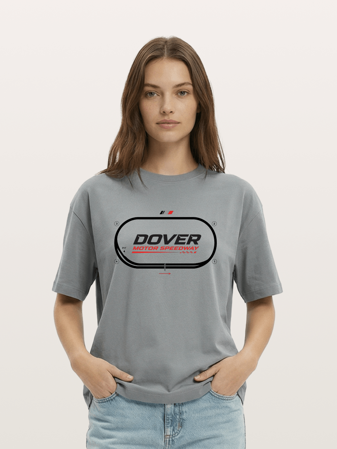 Dover Oval Speedway Racing Graphic Gildan T-shirt