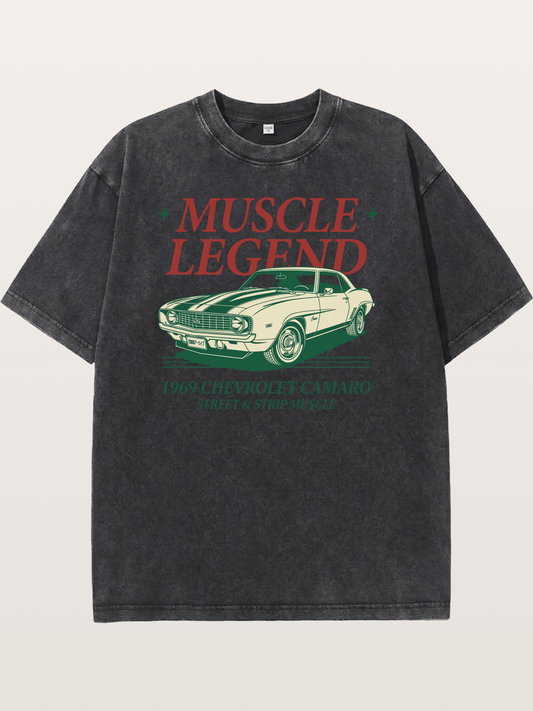 Vintage Badge Washed T-shirt