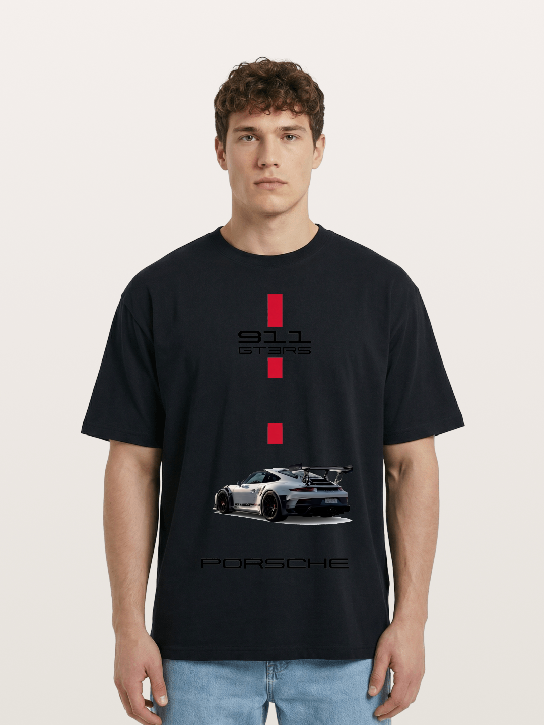 Rear Profile Cotton T-shirt