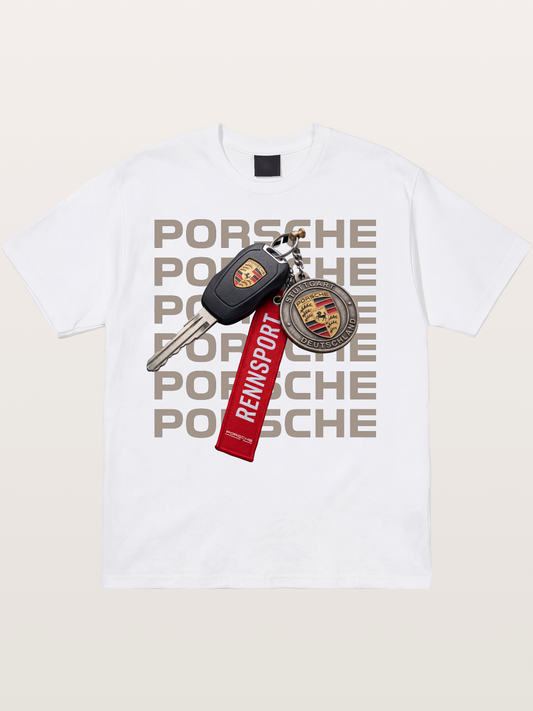 Porsche Key Rennsport Accessory Cotton T-shirt
