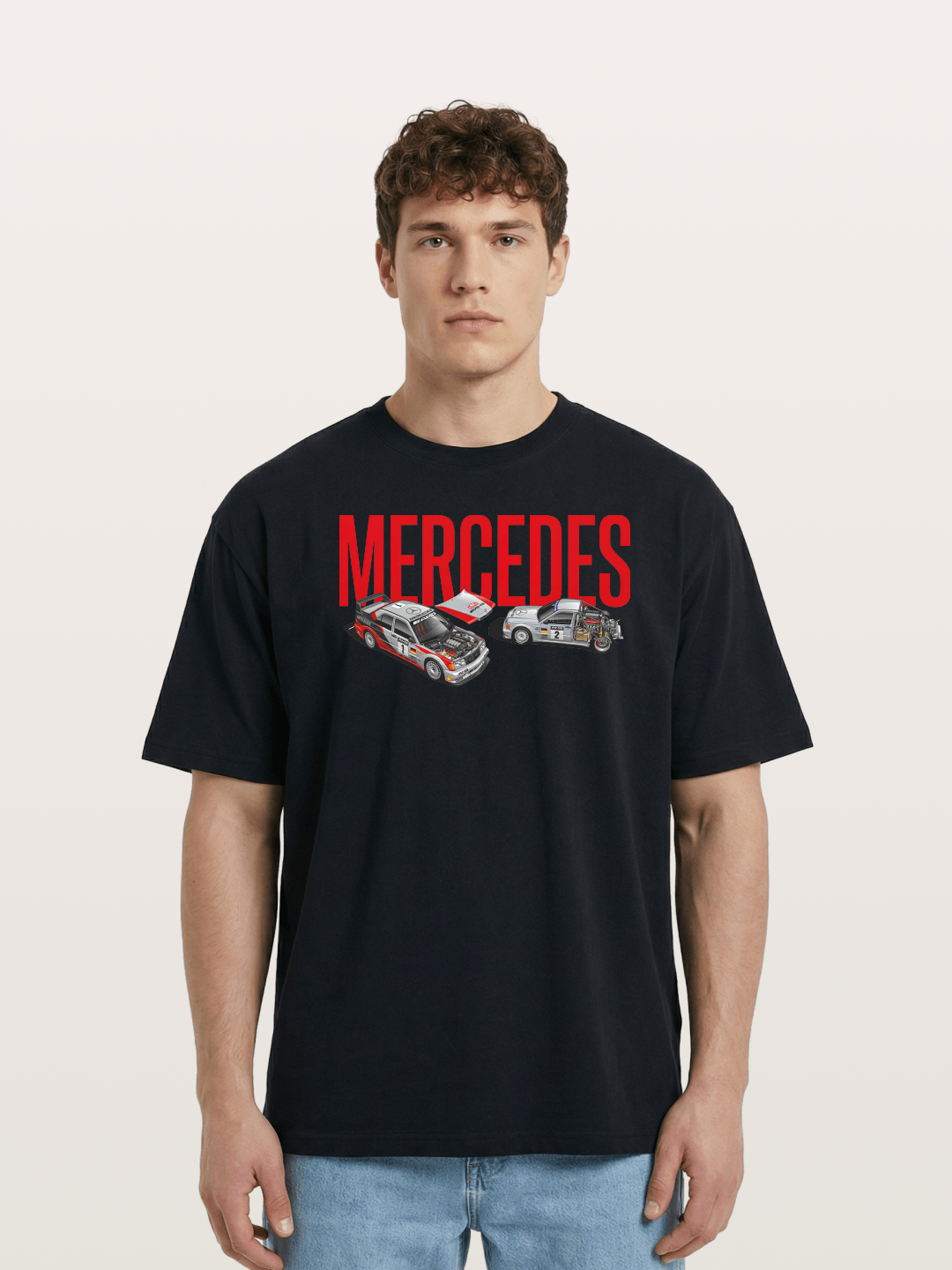 DTM Split Cotton T-shirt