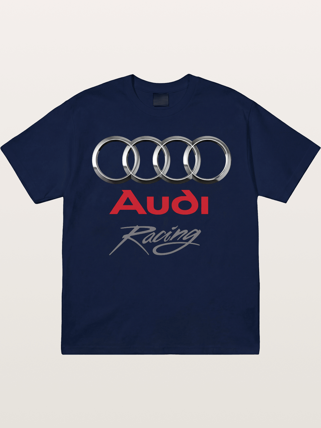 Audi Racing Four Rings Logo Gildan T-shirt