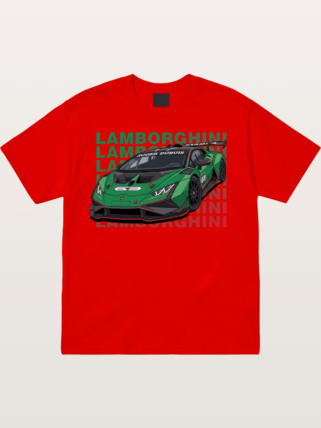 Lamborghini Huracan Green 63 Edition Cotton T-shirt