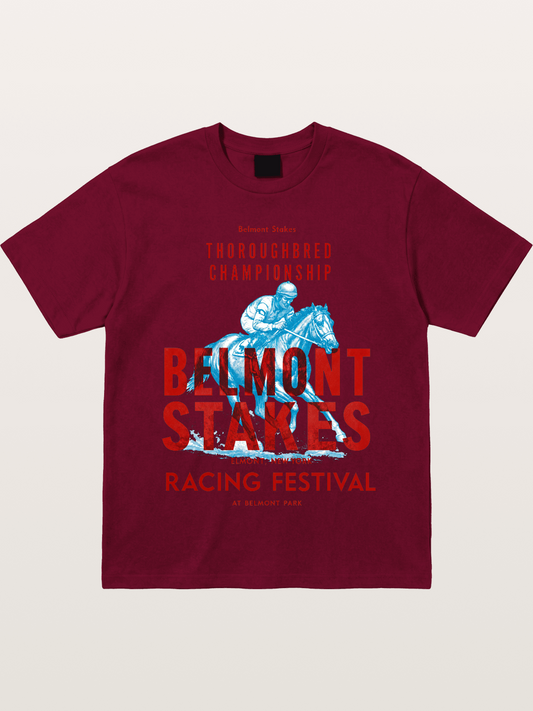Belmont Stakes Racing Festival Art Gildan T-shirt