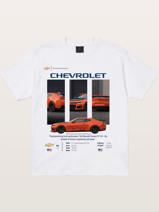 Chevy Camaro Track Cotton T-shirt