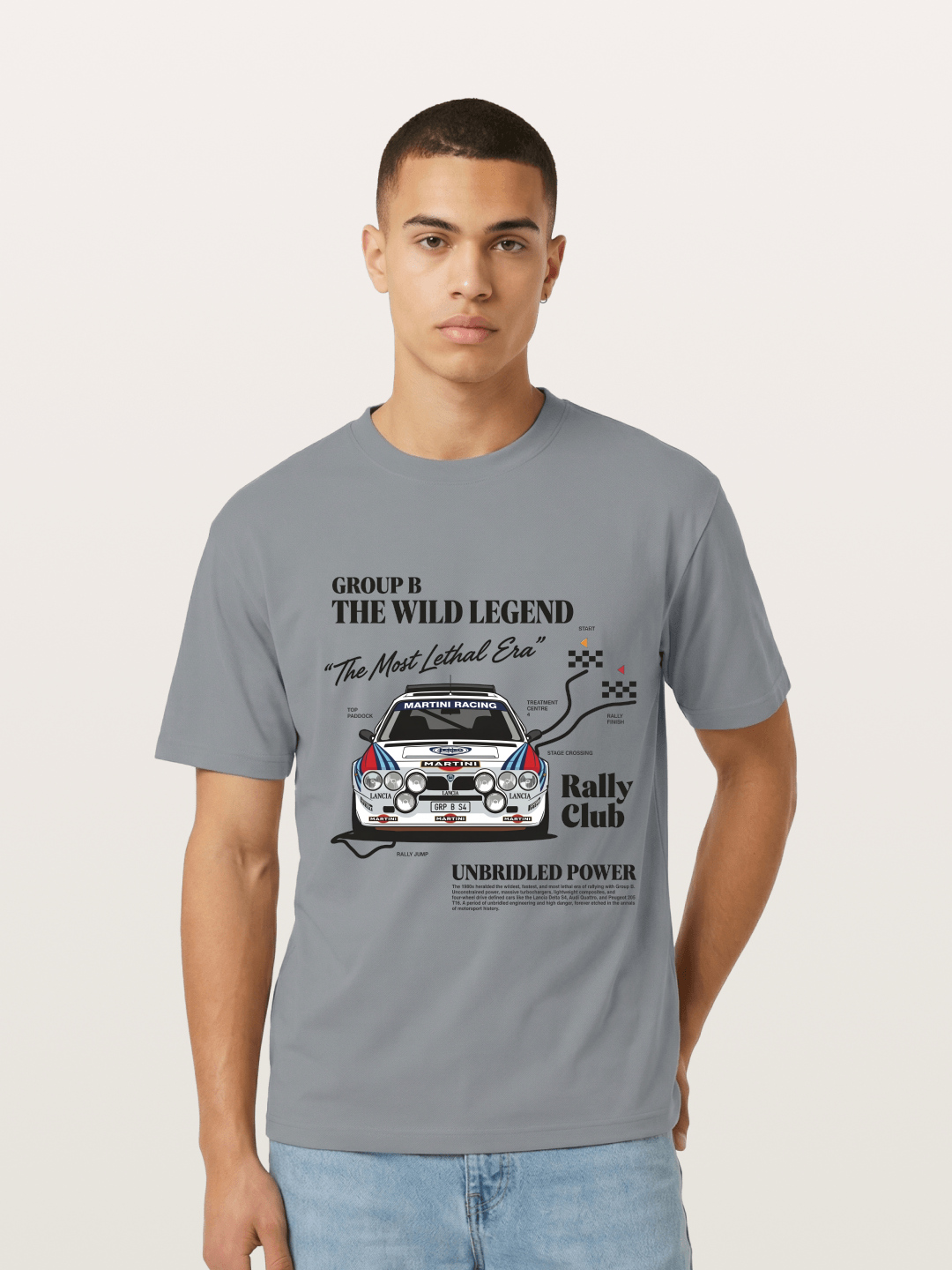 Retro Rally Gildan T-shirt