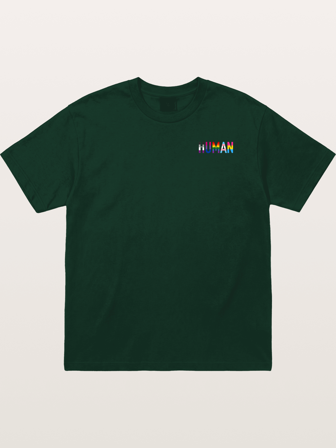 Human Pride Typography Art Gildan T-shirt
