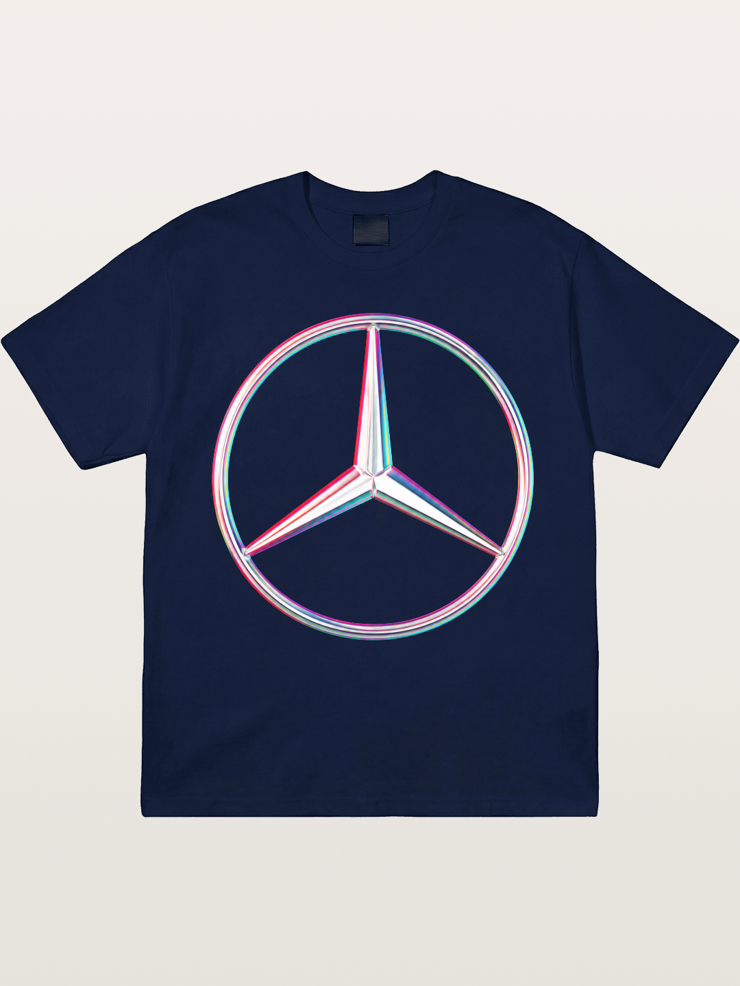 Mercedes Holographic Logo Gildan T-shirt