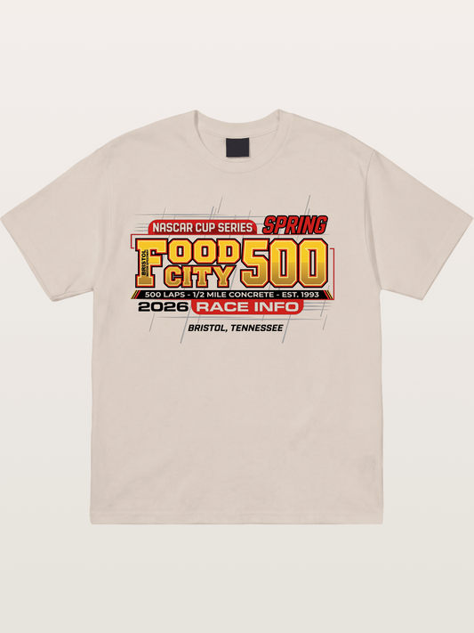 2026 Spring Food City 500 Cotton T-shirt